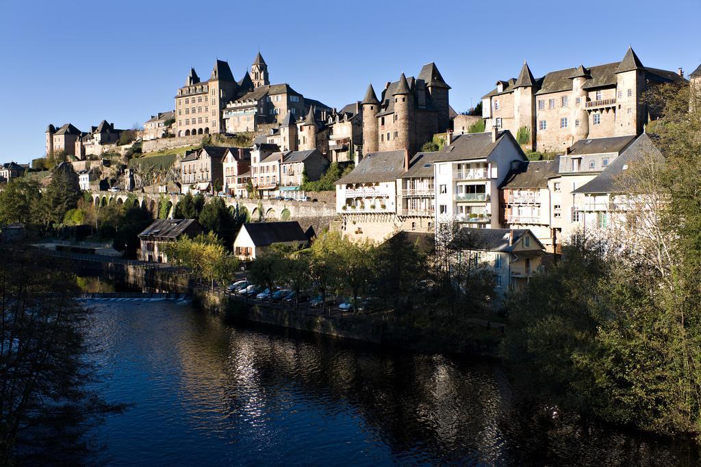 Logis Hôtel Teyssier Uzerche Exterior foto